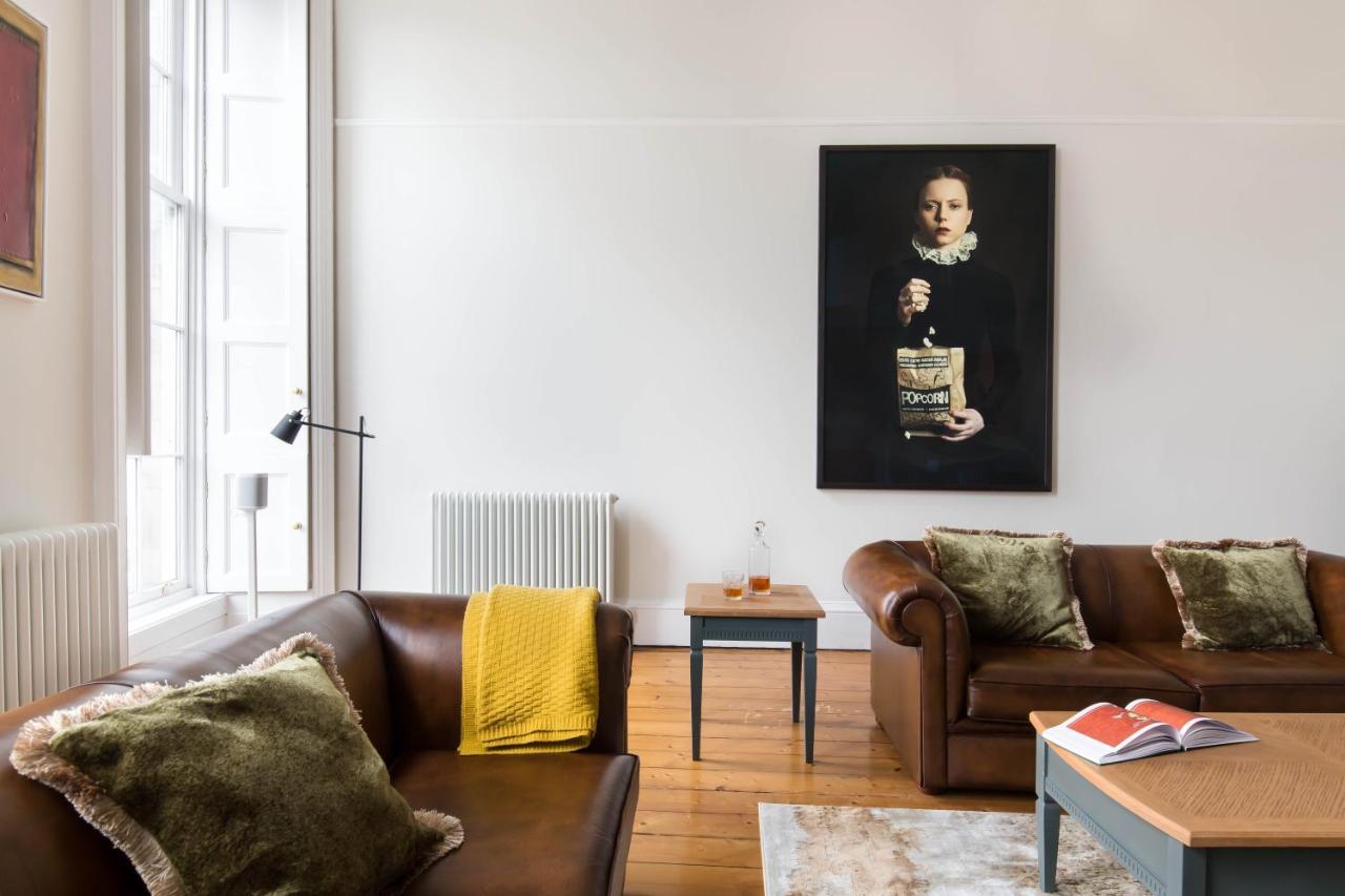 Magnificent Georgian 3-Bedroom Apartment In New Town Edimburgo Esterno foto