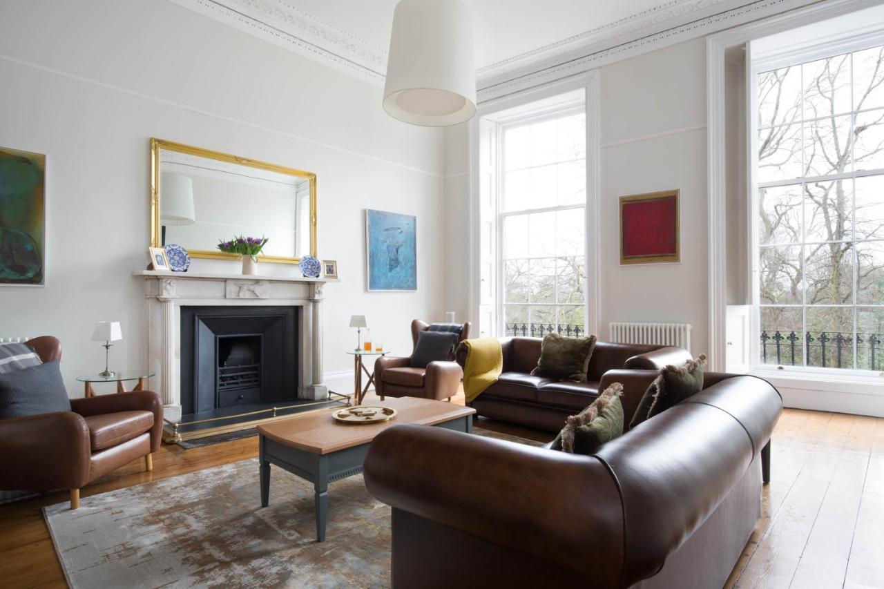 Magnificent Georgian 3-Bedroom Apartment In New Town Edimburgo Esterno foto